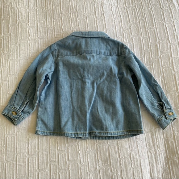 Bonpoint SUMMER 2023 BABY BOY'S LOOK DENIM SHIRT - Picture 3 of 5